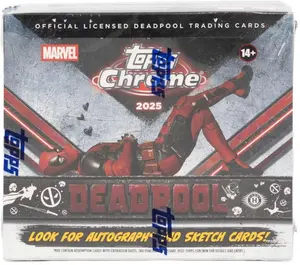 2025 Topps Chrome Deadpool Hobby Box!