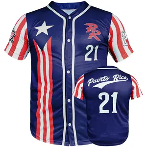 Fury Elite Legends Series: The Puerto Rico No. 21 Baseball Jersey