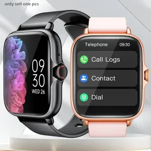 2026 New Fashion Full Screen Multifunctional Smart Watch, Multiple Sports Modes, Water Reminder, Message Notifications, Pedometer, Digital Display