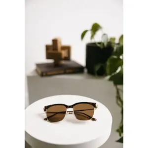 PETRA SUNGLASSES IN TORTOISE AND GOLD