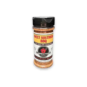 Sweet Southern BBQ 5.5oz Bottle with Duel Flapper Lid