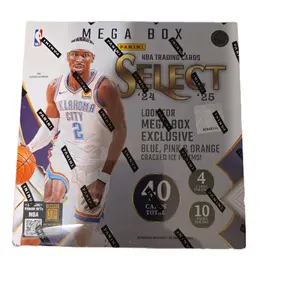 PANINI Twenty Four Twenty Five Select Panini NBA Trading Cards Mega Box 40 Cards Total 10 Packs Per Box