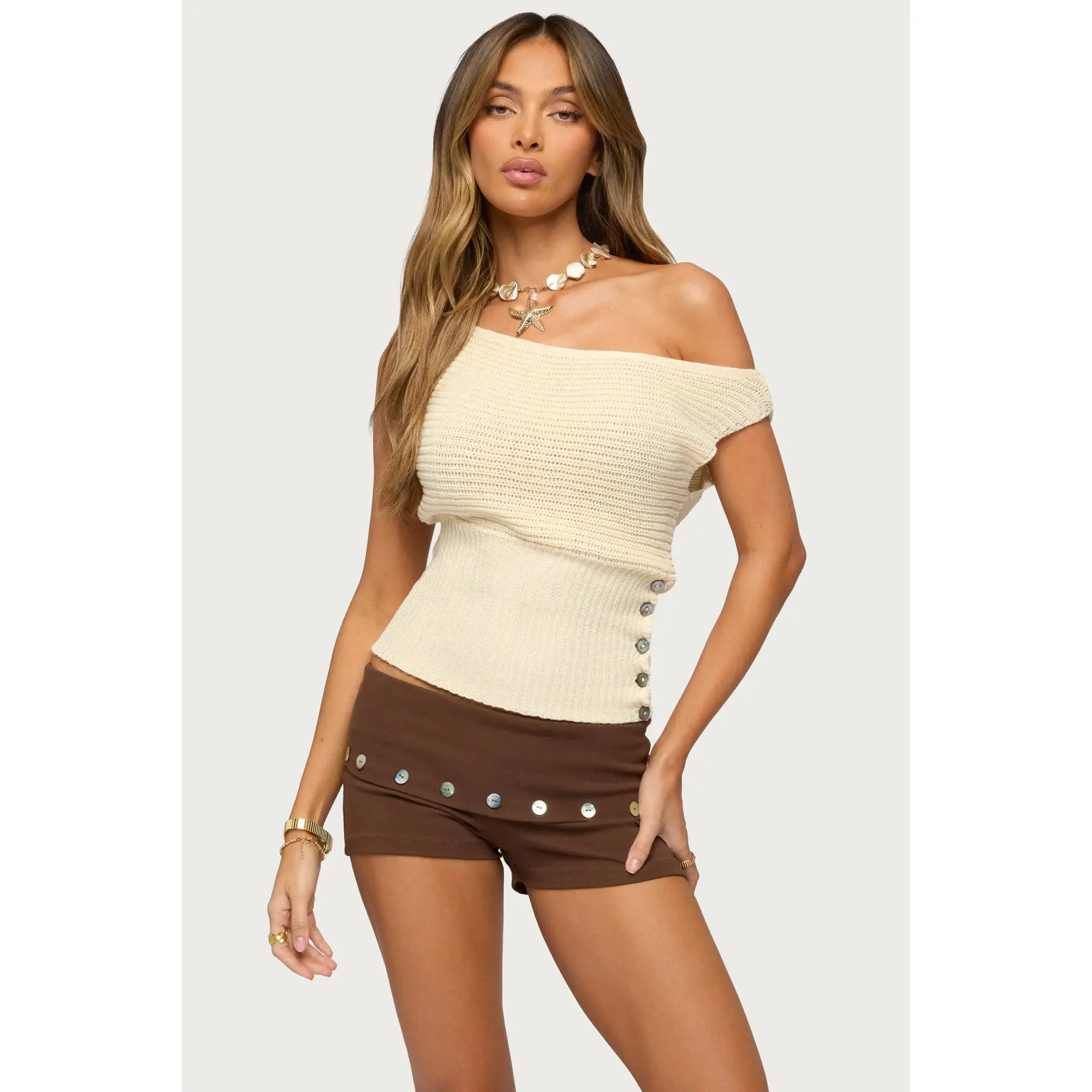 Crochet top with silk ribbon - TikTok Shop