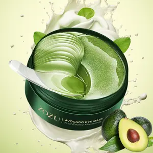 Avocado Moisturizing Eye bagMask,60pcs/set Under Eye Mask, Eye Care Product for Dark Eye Bags, Skin Care Gift Moisturizer Hydrating Comfort