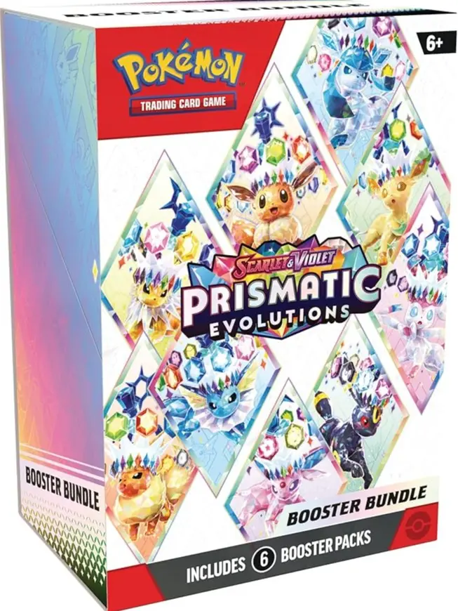 Pokemon TCG: Scarlet & Violet - Prismatic Evolutions Booster Bundle, 1 Set