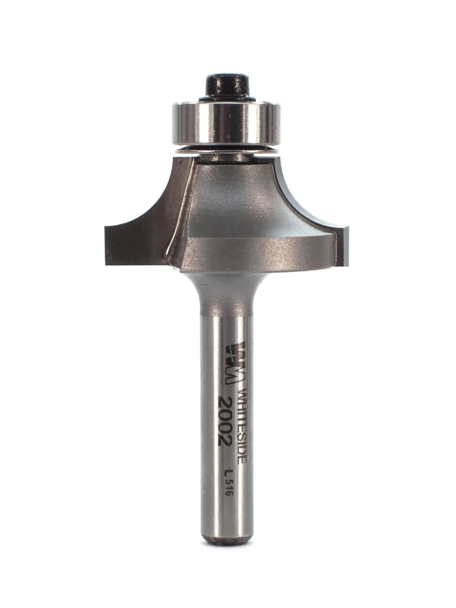 Whiteside 2002 Roundover Bit for Power Tools, 5/16 in Radius for Rounded Corners, 1-1/8 in Large Diameter, 1/4 in Shank, Edge Trimming & Smooth Finish, 5/16 Inch Radius