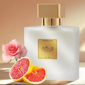 AOLG Victoria's Kiss Women's Perfume, 1.7oz (50ml), 2 days Long Lasting Fragrance, Gift Idea for Women, Fruity & Floral Notes with Bergamot, Grapefruit, Bulgarian Rose, Ideal for Romantic Dates, Friendsgiving Gift Ideas perfume
