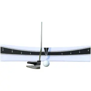 Putting Plane Rail - Portable  Putting Stroke Trainer for Indoor & Outdoor Use -   Aid for Putting - Improve Accuracy, Distance Control & Consistency