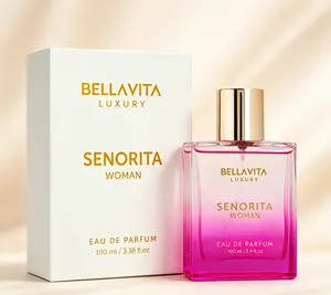Bella Vita Luxury Senorita EDP Perfume for Women 100ml | Fresh Fruity Floral Fragrance with Yuzu, Lotus, Magnolia & Musk | Long Lasting Elegant Daily Women Perfume
