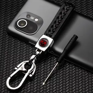 Dodge Braided Keychain Set, Lightweight Keychain, Durable & Stylish Car Accessory, Perfect Fit for RAM Models, Enhance Your Vehicle's Look
