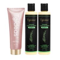 Rosemary Growth Shampoo + Keratin Repair Mask Set