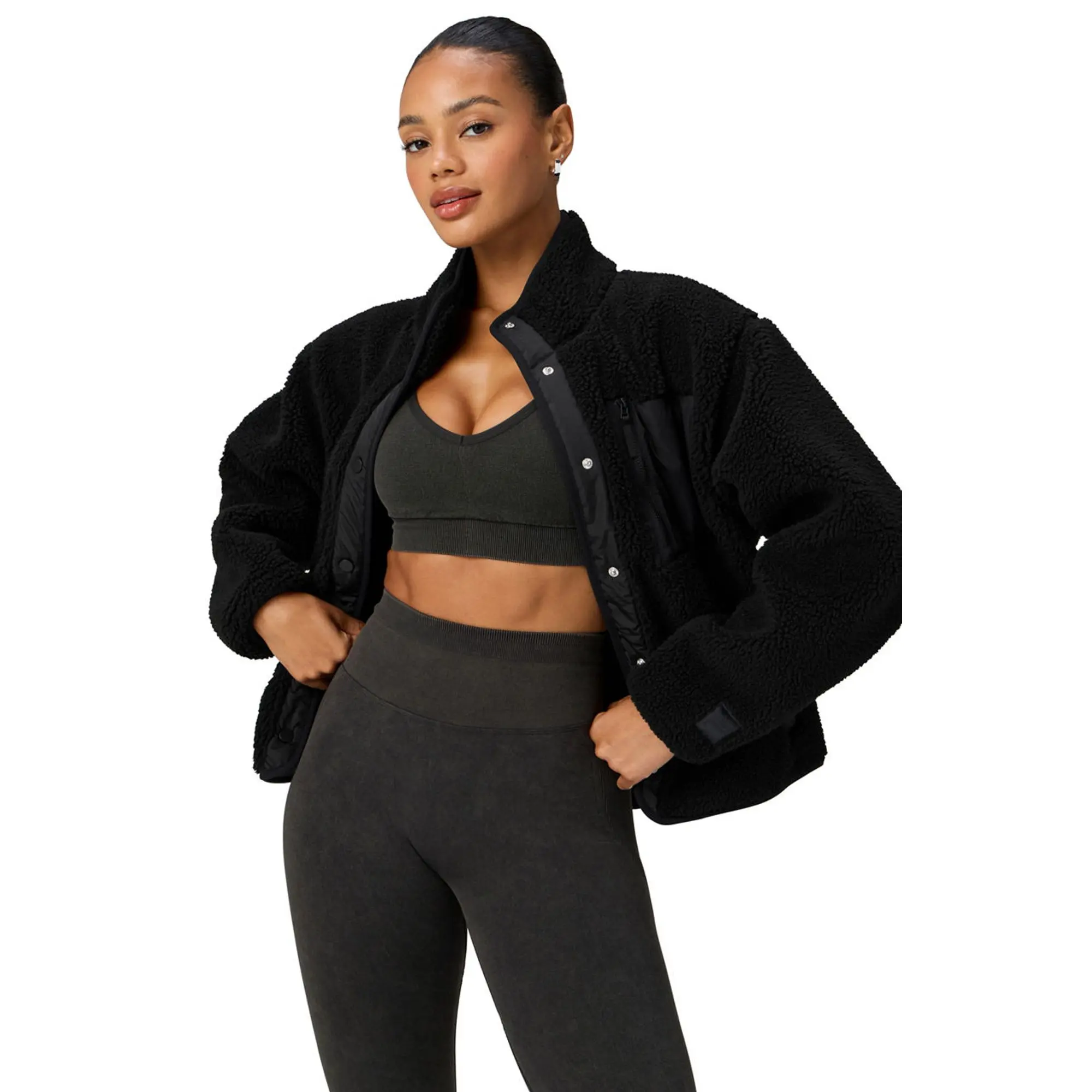 Fabletics Tahoe Teddy Jacket