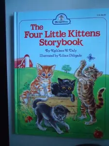 USED-The Four Little Kittens Storybook by Kathleen N. Daly (Hardcover)
