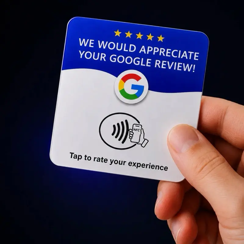 business review cards