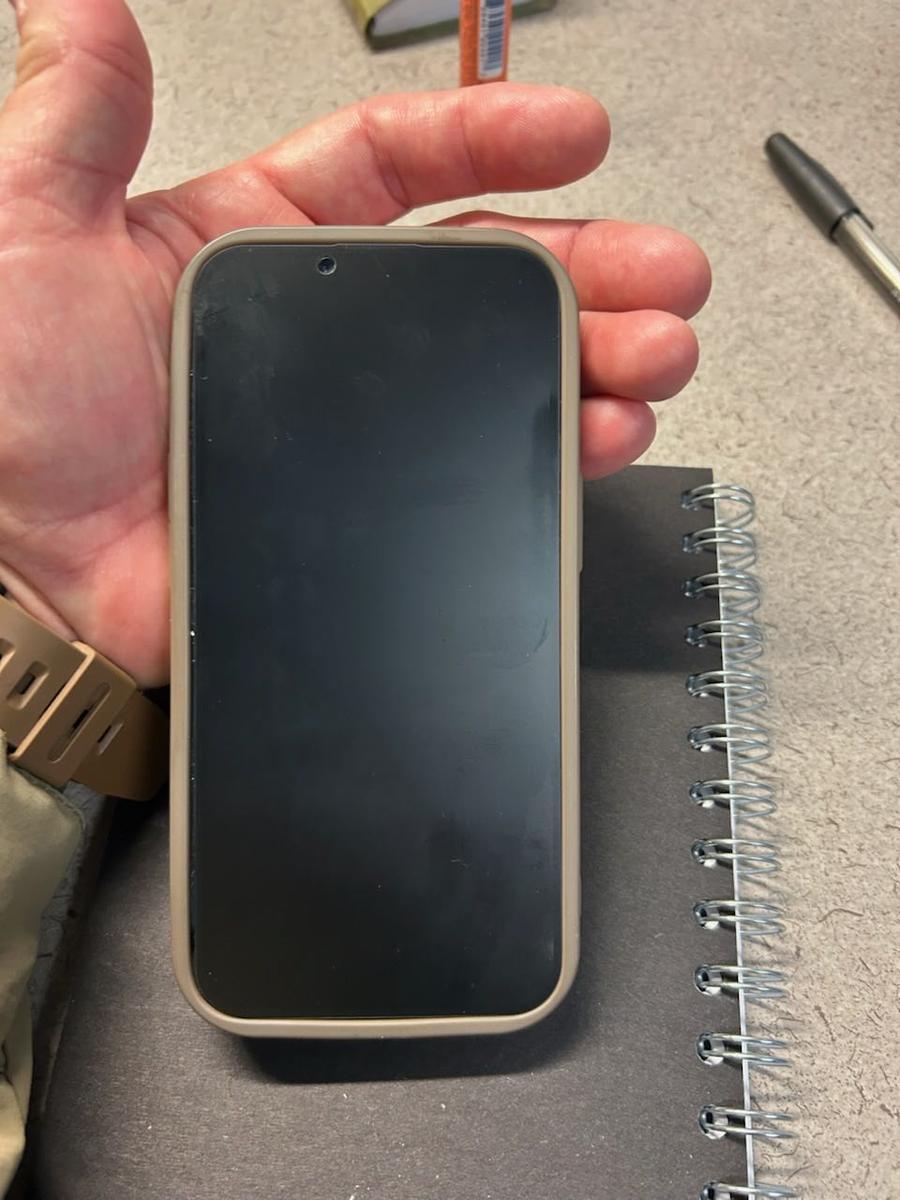 Item: brown, iPhone 11