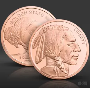 5 oz Buffalo Copper Round Collectible