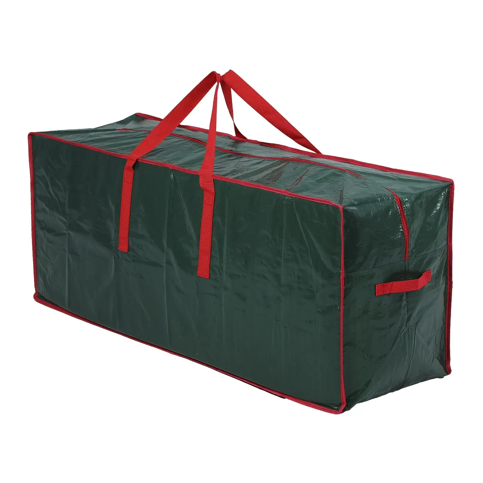 Christmas Tree Storage Bag for Up to 228.6cm Disassembled Trees with Reinforced Handles & Dual Zipper Dust & Moisture Protection