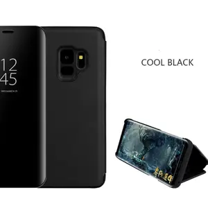 Smart Mirror Flip Phone Case, 1 Count Full Coverage Phone Protective Cover, Phone Accessories Compatible with Samsung Galaxy S9