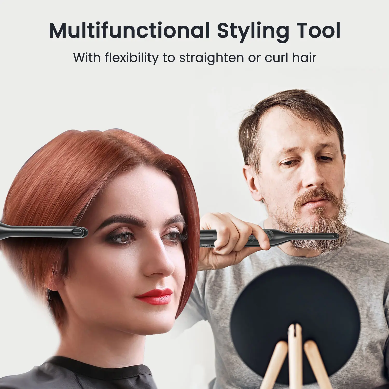short hair mini travel curling iron dual voltage Short Hair Curler Small Brush Curling Iron LOVANI Mini Travel Hair Curling  Iron Brush Dual Voltage 3-in-1 Ceramic Ionic Curler For Short Hair With