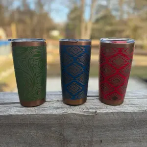 20oz copper engraved tumblers