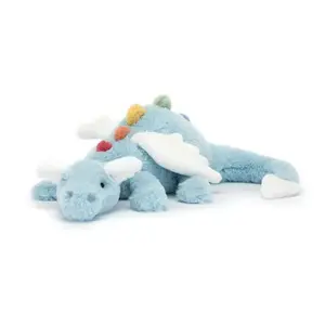 Simulation Dragon Plush Toy - Comfortable Gift for Children and Adults Cute Plush Animal Doll