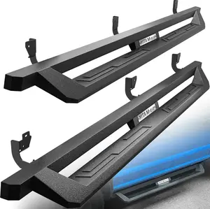 YITAMOTOR Drop Side Steps Compatible with 2009-2018 Dodge Ram 1500 & 2010-2024 2500 3500 Crew Cab, 2019-2024 1500 Classic, Off-Road Running Boards, Black Powder Coated Nerf Bars Heavy Duty Aluminum Running Boards Car Accessories Truck Automotive Parts