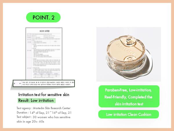 [AMUSE Seoul Official] DEW JELLY VEGAN CUSHION | 5 Shades Concealer Foundation Makeup Cosmetic