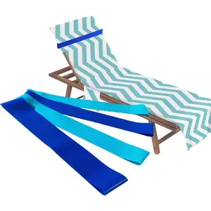 4 Pack Towel Bands, Towel Bands for Beach Chair, Rubber Towel Clips for Pool Chair,  Haves Beach & Cruise Accessories, Towel Holder for Cruise Chairs,  Alternatives for Towel Clips