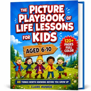 Claire Monroe - The Picture Playbook of Life Lessons for Kids Ages 6–10 (FULL COLOR) | 88 Things Worth Knowing Before You Grow Up | Illustrated Social Skills & Everyday Learning Book with 88 Visual Lessons