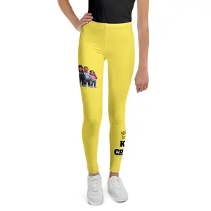 KU Squad Youth Leggings -Yellow