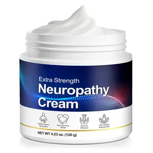 Neuropathy Relief Extra Strength Cream - 4.23 oz | Enriched with Rosemary, Eucalyptus & Lavender Essential Oils | Fast-Absorbing Gel-Cream for Muscle & Skin Comfort | Cooling & Nourishing Formula