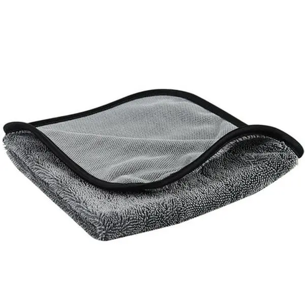 Microfibre Cleaning Cloths Quick Drying Car Towel Twisted Into A Small Braid Thickened Double-sided Water Absorption Not Prone To Losing Hair Car Washing Towel Large Car Cleaning Cloth.