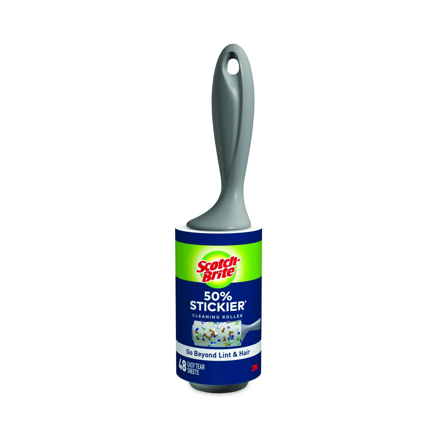 Scotch-Brite Lint Roller Extra Sticky 48 Sheets/Roll 830RS48