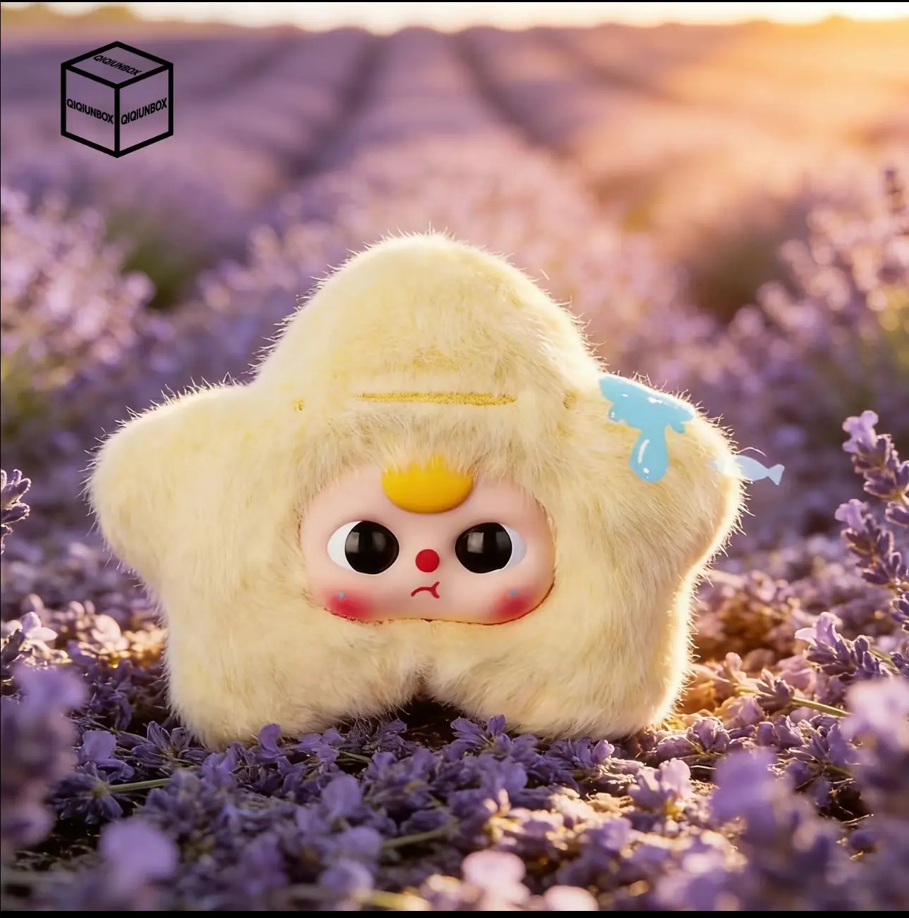 B16-Ocean Friends Plush Blind Box Bunny Plush Dolls，Soft Furry Collectibles，Backpack or clothing decoration，Stuffed Animal