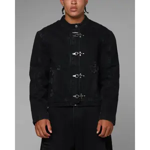 Loiter Thrasher Jacket Washed Black Loiter Thrasher Jacket Washed Black