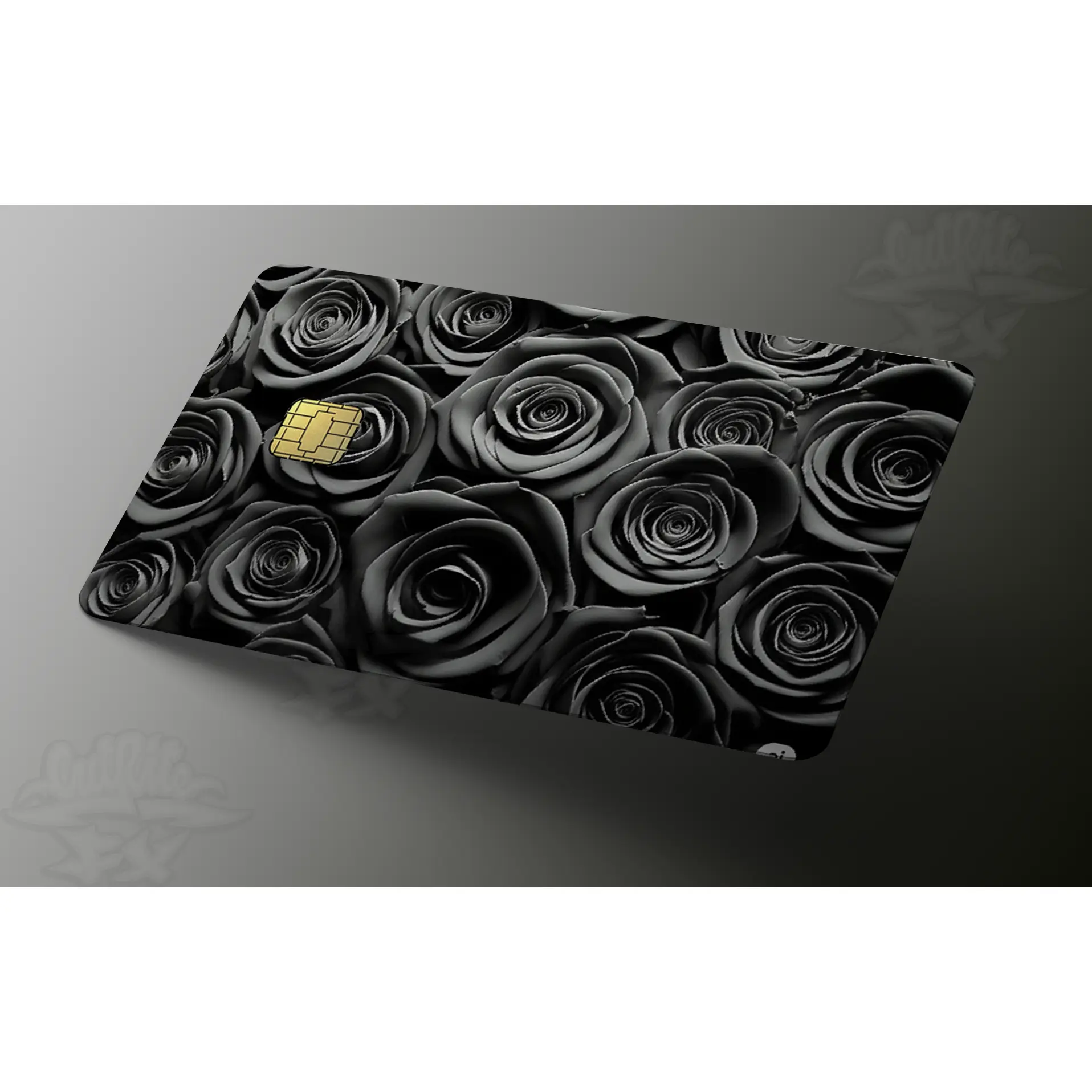 Black Roses Credit Card Skin