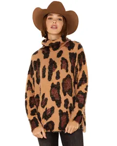 Show Me Your Mumu Women's Cheetah Fever Sweater - Mf9-2024