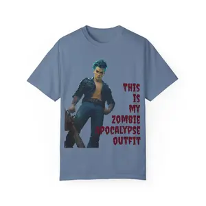 Zombie Apocalypse Men's T-shirt, Unisex Graphic Tee, Halloween Outfit, Horror Lover Gift, Casual Wear, Unique Style