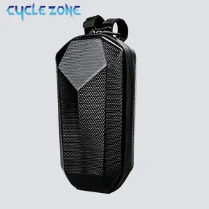 CYCLE ZONE Electric Scooter Bag Storage Electric Bike Handlebar Bag Scooter Storage Bag with Large Capacity Waterproof Front Handlebar Bag ﻿
