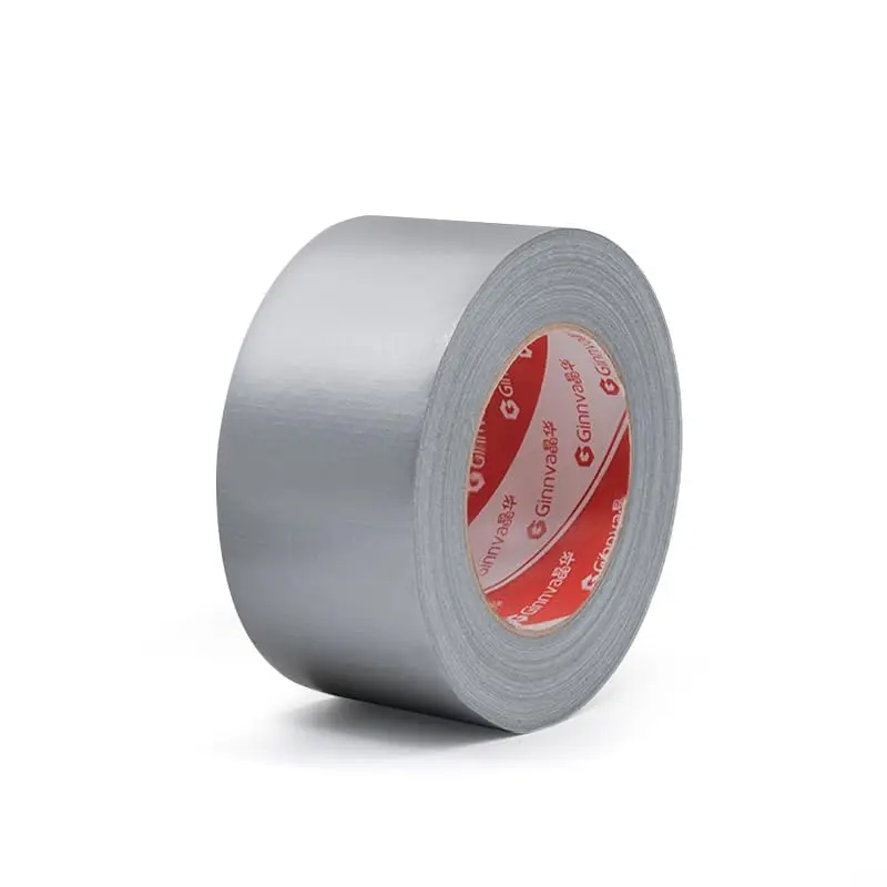 Heavy-Duty Duct Tape, 2 in x 30 yd, 10 Mil Thick, Water-Resistant Rubberized Fabric Tape with Strong No-Residue Adhesive for All-Weather Repair, Indoor & Outdoor Use