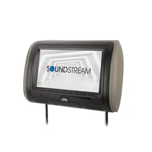 VHD-70CC | Universal Replacement Headrest Pre-Loaded w/ DVD Player, & 7” LCD Screen