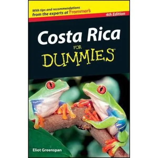 USED Book - Costa Rica for Dummies by Eliot Greenspan (Paperback) - english