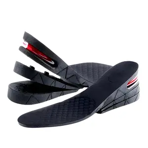 Breathable Heightening Insoles, 1 Pair Comfortable Air Cushioned Insoles, Invisible Heightening Insoles for Women & Men, Height Increasing Insole