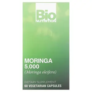 Bio Nutrition Moringa, 5,000 mg, 60 Vegetarian Capsules