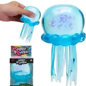 Jelly Squish Soft Gel Sensory Squeeze Toy, Anxiety Relief Stress Ball, Portable Relaxing Jelly Texture Gift, Suitable for All Ages