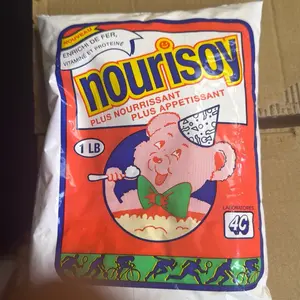 Nourisoy Farine Nourisoy Enrichi de Fer Vitamine et Protéine Plus Nourrissant Plus Appétissant 1 LB
