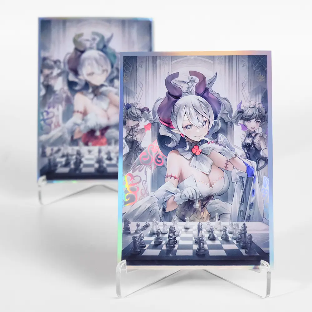 100PCS 63x90mm Japanese Size Holographic Foil Anime Card Sleeve PTCG MGT  Game Cards Sleeve Photo Card Protector trading card card sleeve - TikTok  Shop