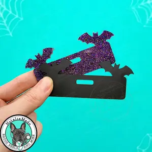 Halloween Bat Badge Buddy Peaker