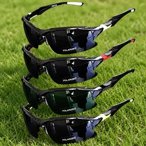 4-Pack Polarized Sunglasses for Men & Women – Rimless, Lightweight, Windproof Sun Glasses for Driving, Fishing, Baseball, Outdoor Sports – Trendy Square, Cat Eye & Oversized Styles – Gifts for Adults