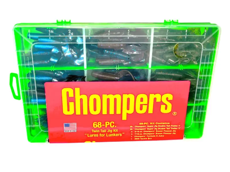 Chompers Bait Mixed Color river fish